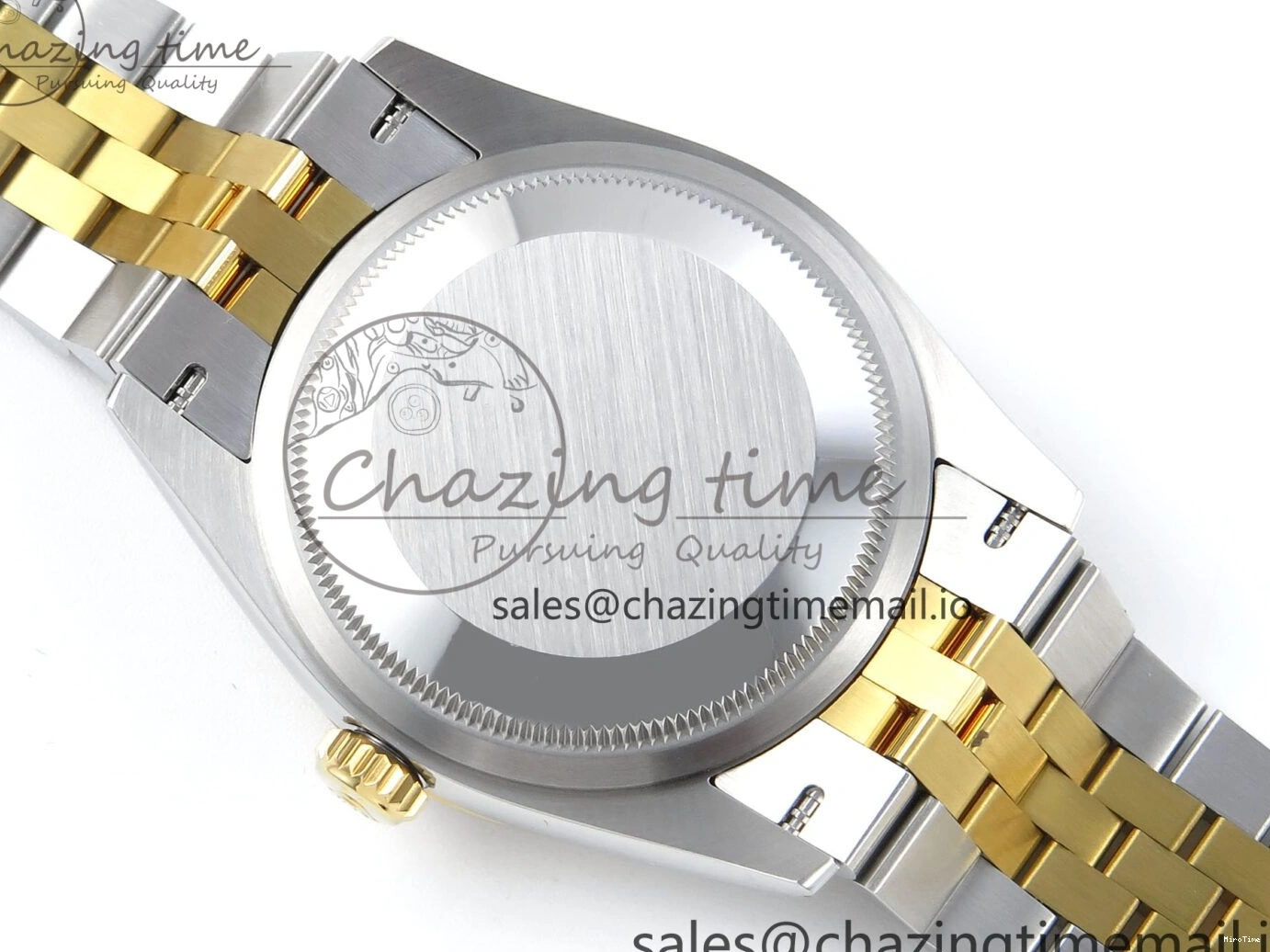 MiroTime 0126 DateJust 36 126233 EWEF Best Edition White Dial Stick Marker on SS YG Jubilee Bracelet A Affordable 618